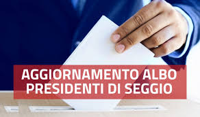 Aggiornamento albo unico persone idonee all'ufficio di presidente di seggio 2025