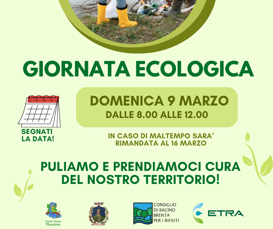 Giornata Ecologica - Domenica 9 marzo 