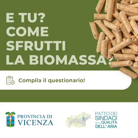 Questionario Biomasse per il Piano Qualità Aria
