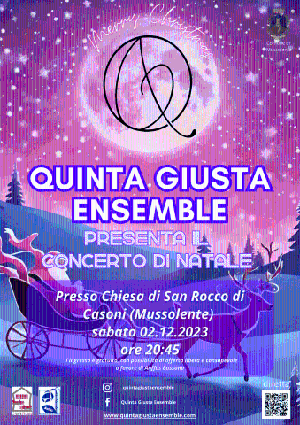 Concerto di Natale dell'orchestra "Quinta Giusta Ensemble"